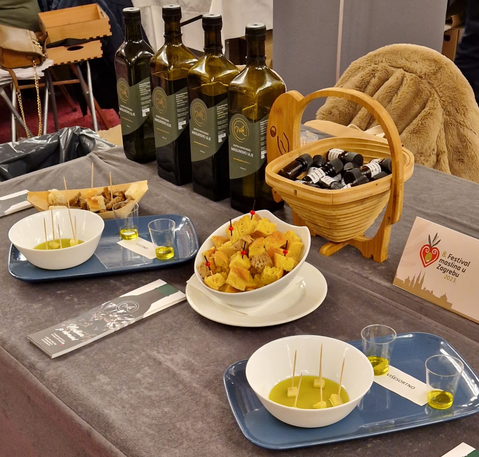 Festival maslina u Zagrebu — degustacija